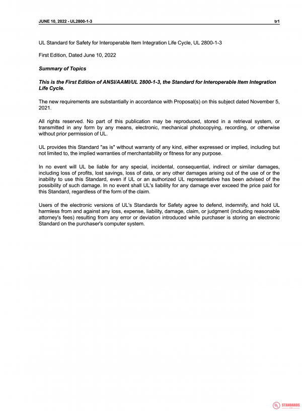 UL 2800-1-3 PDF UL 2800-1-3 PDF